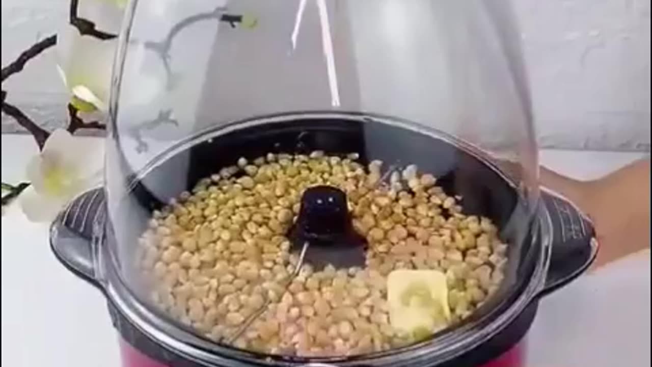 Automatic mini Popcorn Machine: Cinema at your home!