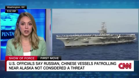 US military responded to Chinese and Russian vessels near Alaska