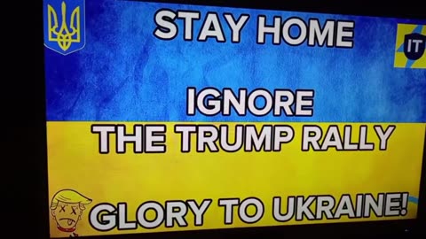 DID Ukraine just threaten to assassinate Donald Trump by hijacking @CBSNews ?!