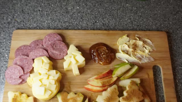 17 Days to Christmas | Cookie Cutter Fruit & Cheese | Christmas Charcuterie Board