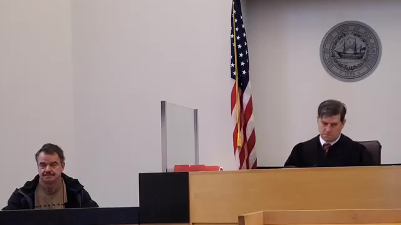 Video 1 - Day 3 of trial case of State vs. Frank Staples at Concord District Court on 3-31-2023.
