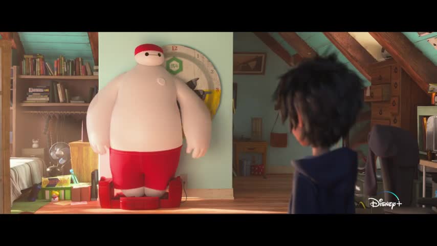 Baymax! Swimming Disney+