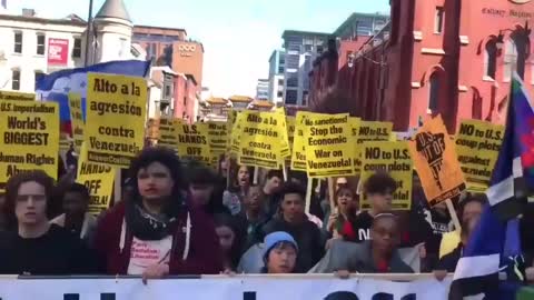 Washington DC. 16/03/19. HandsOffVenezuela. Historic/Histórico. Caracas Twitter @OrlenysOV