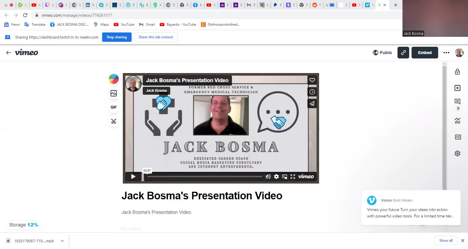 Jack Bosma On Vimeo