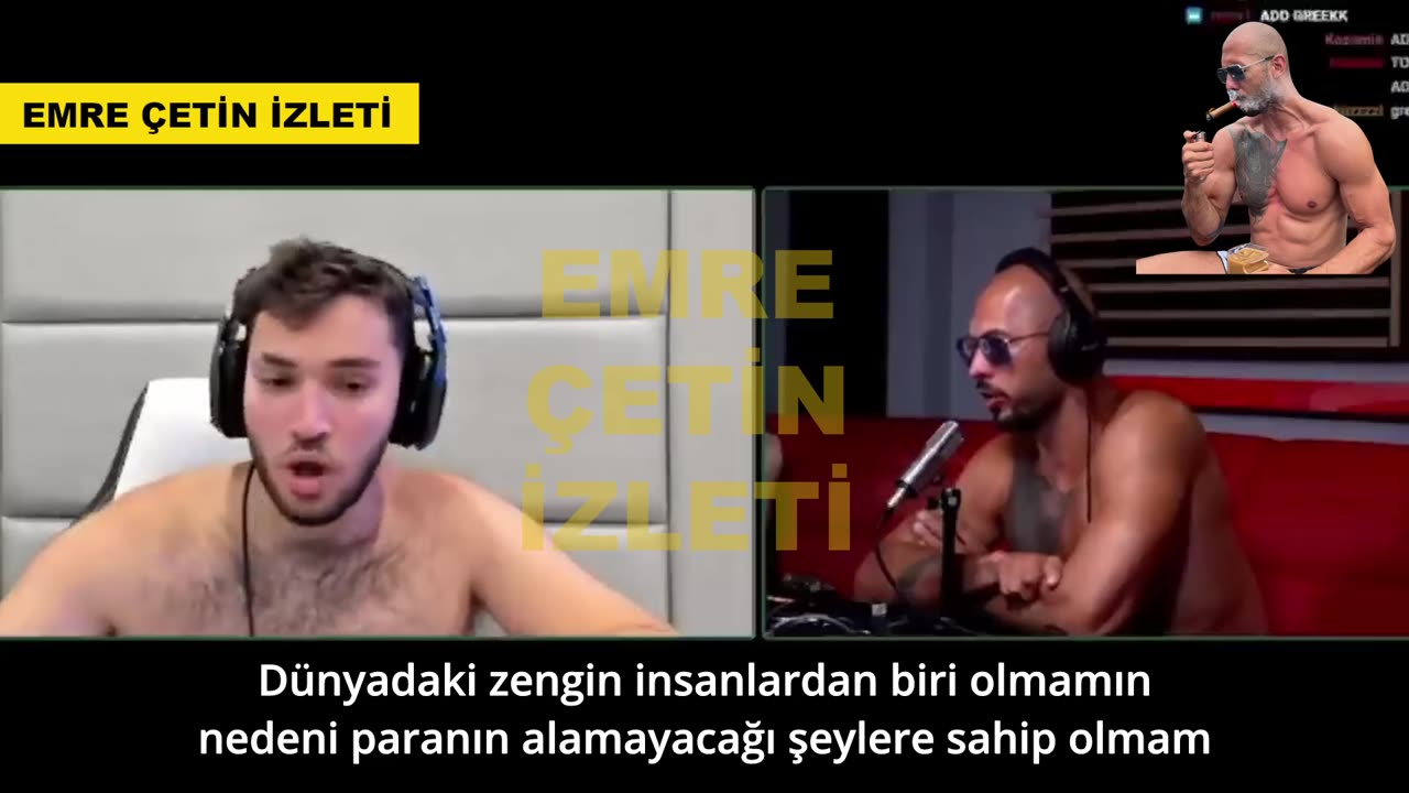 Andrew Tate'in Adin Ross'a Motivasyon Konuşması -1