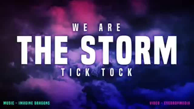 We are the storm