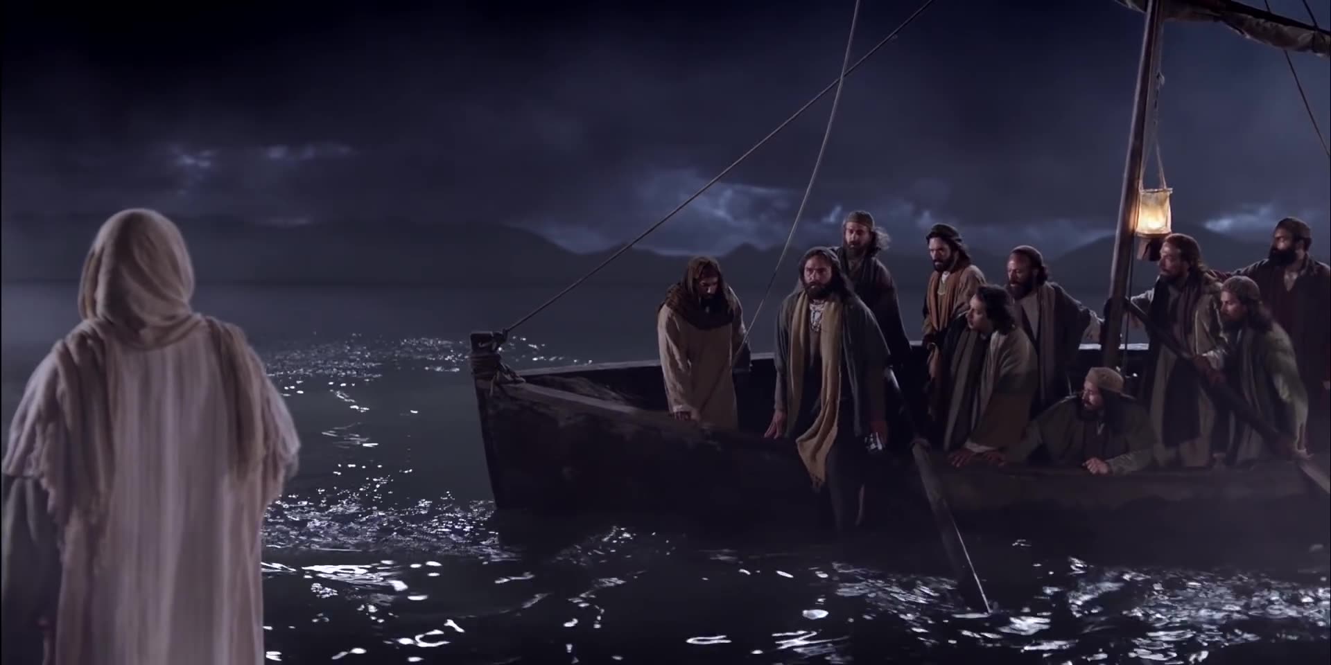 Matthew 14 jesus walking on water wherefore didst thou doubt the