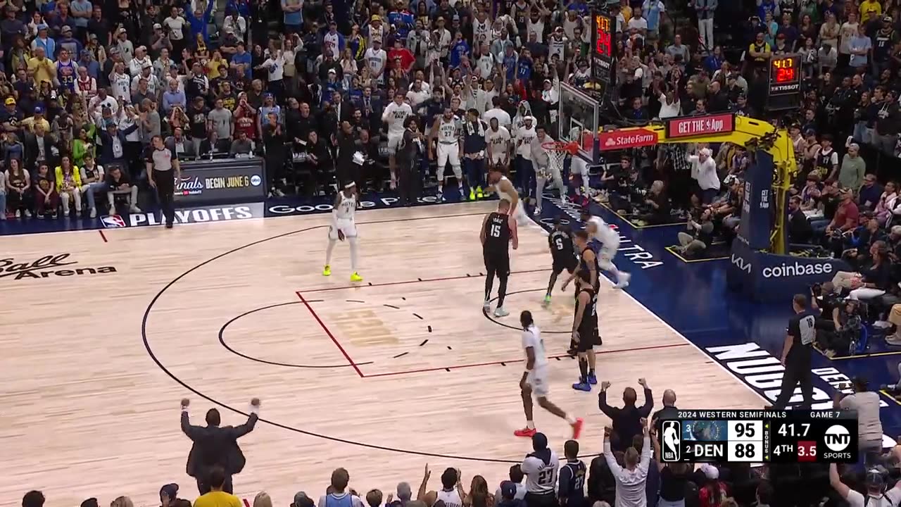 FULL GAME 7 HIGHLIGHTS #3TIMBERWOLVES at #2NUGGETS DENVER