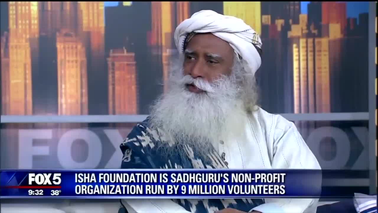 Sadhguru on Fox TV Show Good Day New York