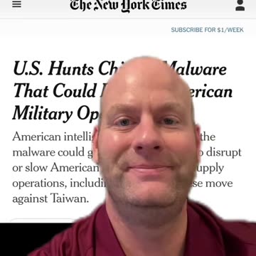 China has infected us!