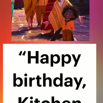 Encanto Julieta's Birthday