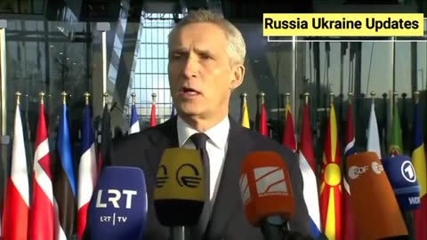 NATO chief, Jens Stoltenberg, admitting that the war did start in 2014