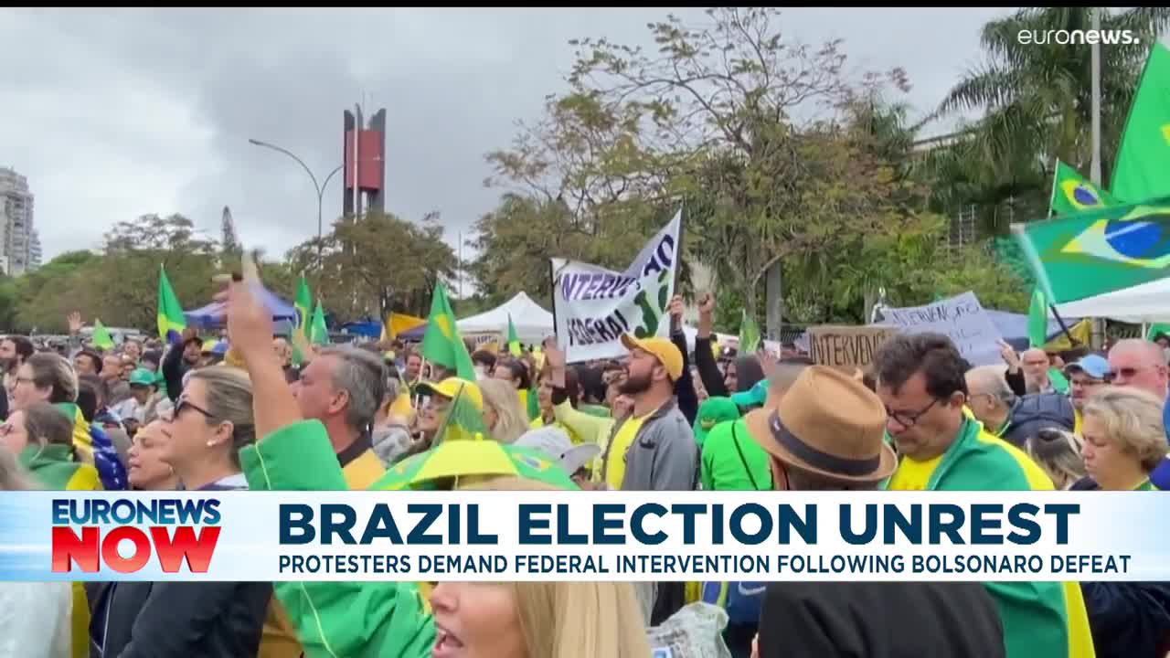Brazil: Jair Bolsonaro reportedly concedes election defeat amid severe unrest