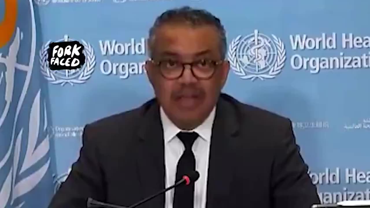 WHO - Here is what Tedros is Really Saying