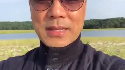 20170828文贵先生视频：今天七夕情人节 我与太太今天在海滩上享受了一下午