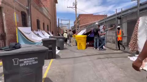Migrants in El Paso now