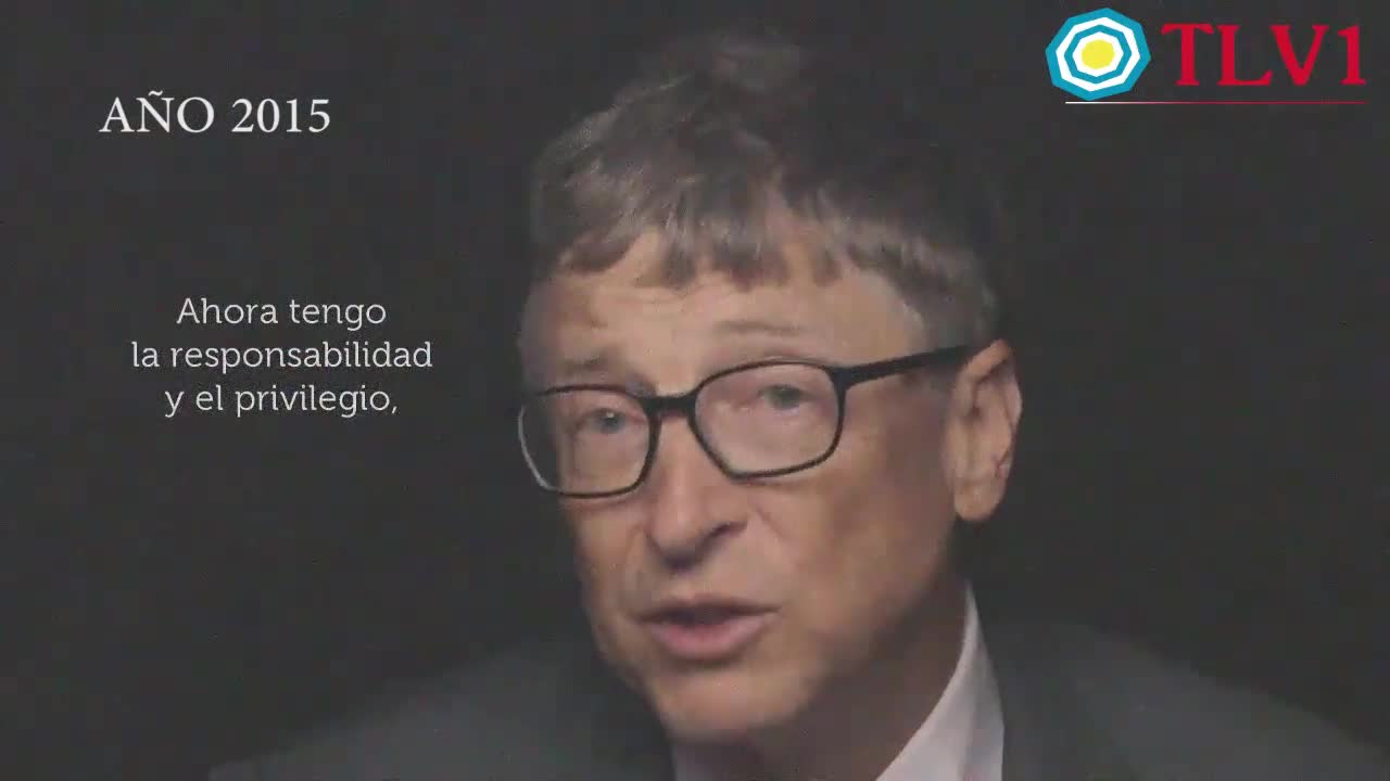 Bill Gates Telling us how he plans to kill us