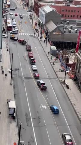 Convoy for freedom from Québec City has just arrived in Ottawa 3/27/2022