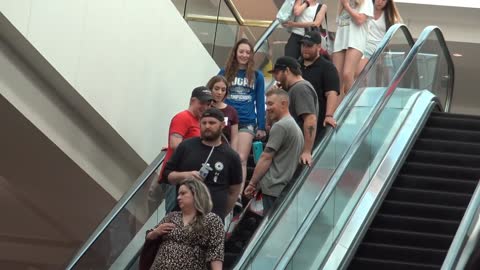 WET FART Prank on the ESCALATOR