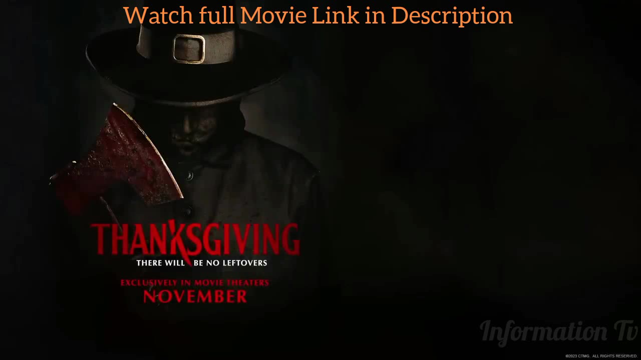 THANKSGIVING - Official Teaser Trailer (HD)