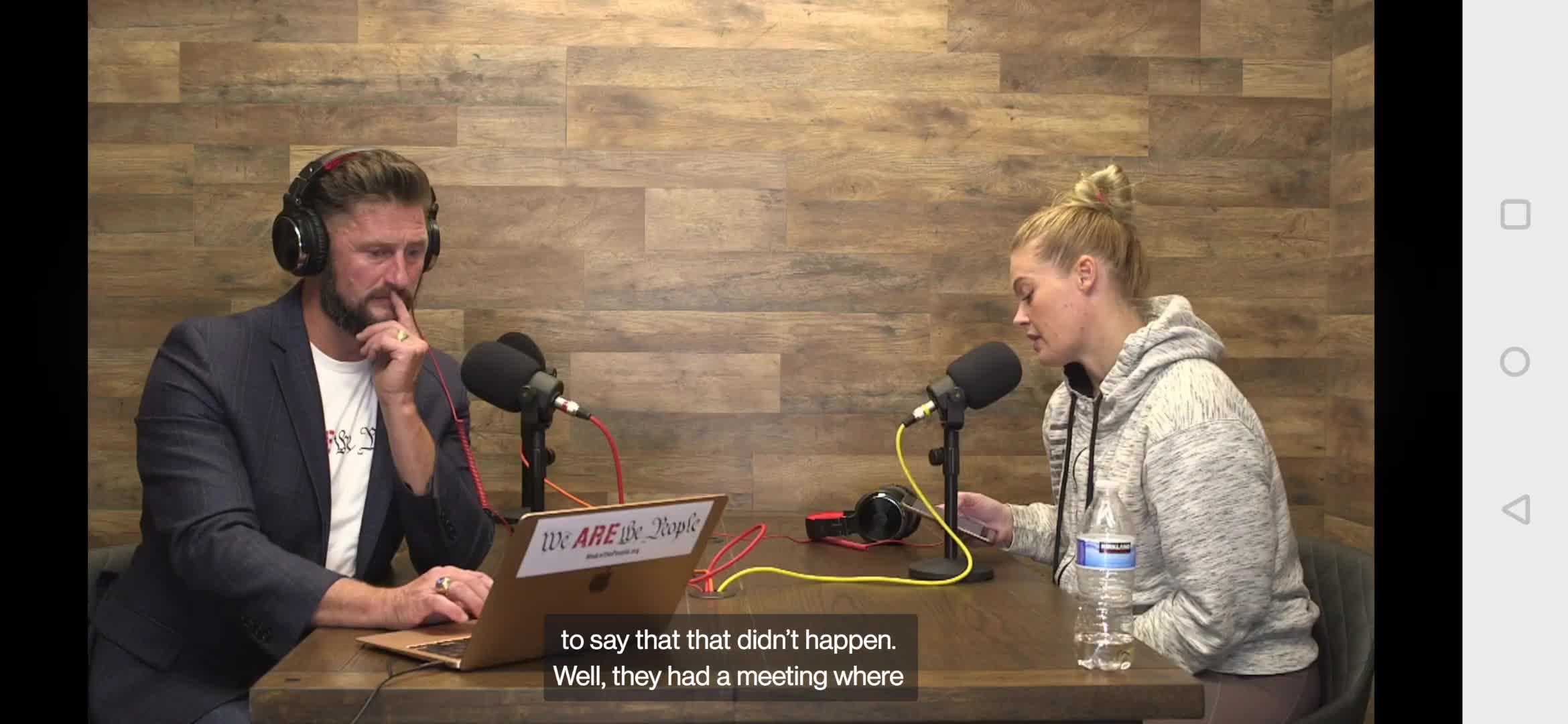 Audio of Utah PTA stating members have to advocate against ASD split or stay silent