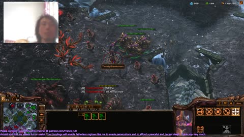 starcraft2 zvz on altitude got trolled by a platinum zerg..