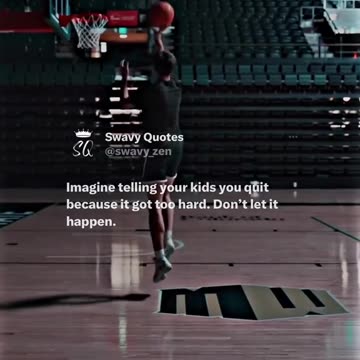 Don't let it happen bro