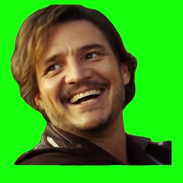 Nicolas Cage and Pedro Pascal Car Meme | Green Screen