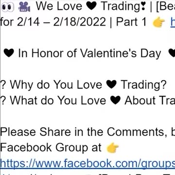 We Still Love ♥️ Trading❣