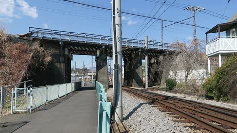 Daiyuzan line under the Odakyu line