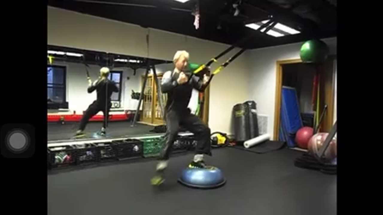 Trx with bosu ball