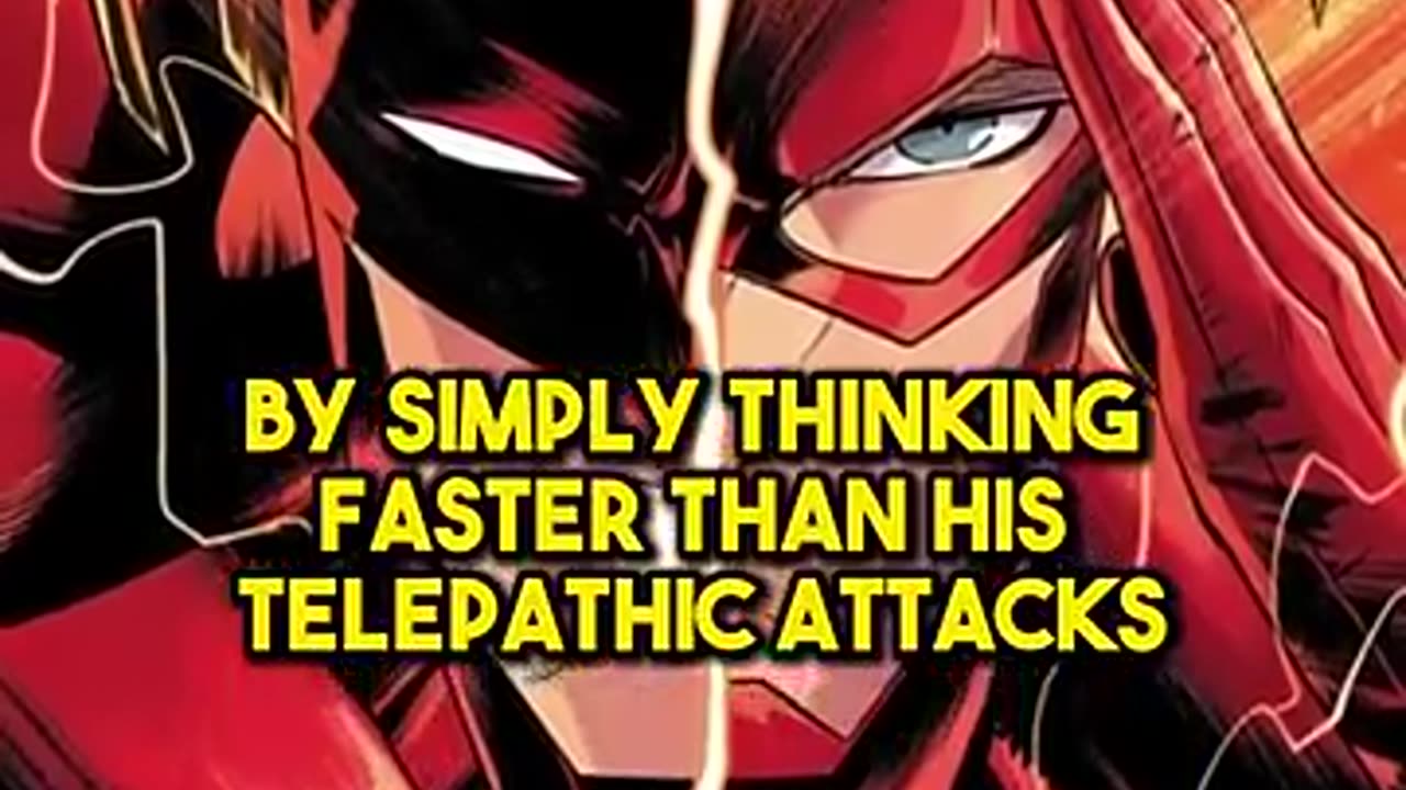 Why Flash is Immune to Telepathy...🤯