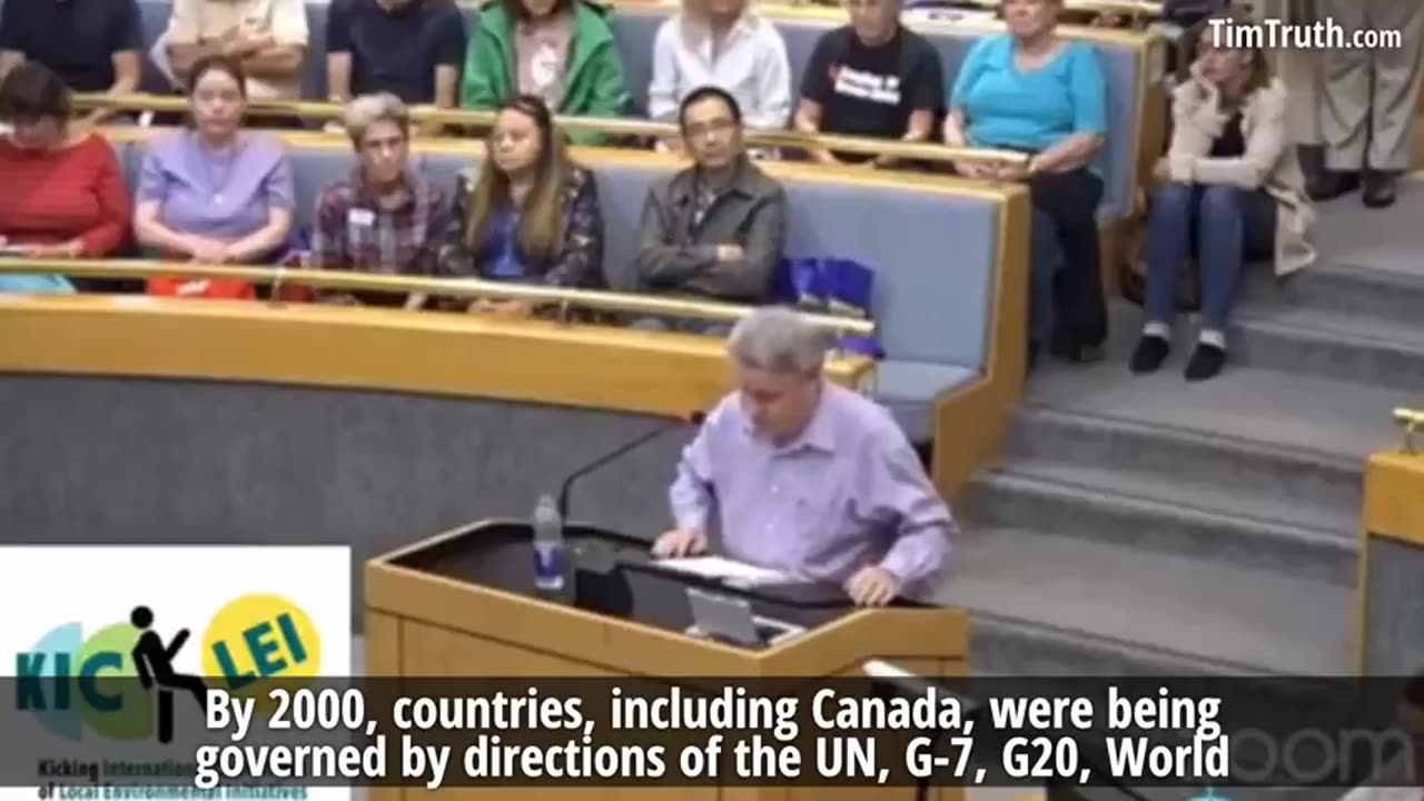 FREEDOM RISING: Man UNMASKS Canadian City Council's Ecofascist NWO Plan & The Audience Applauds