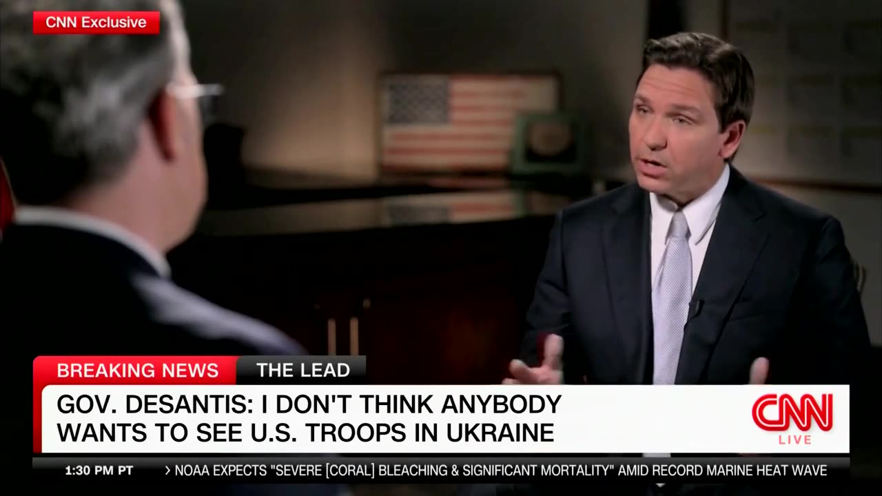 Ron DeSantis with Jake Tapper (July 18, 2023)