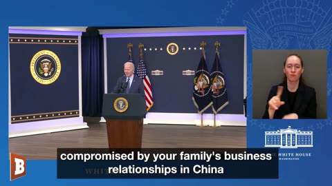 "Give Me a Break, Man": Biden SNAPS at Reporter Asking About Family's Business Relations in China