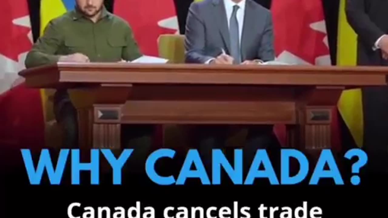 Why Canada cancels trade agreement with India & signs 'Free trade' with Ukraine!