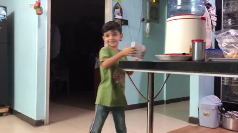Aadi while making rumble videos