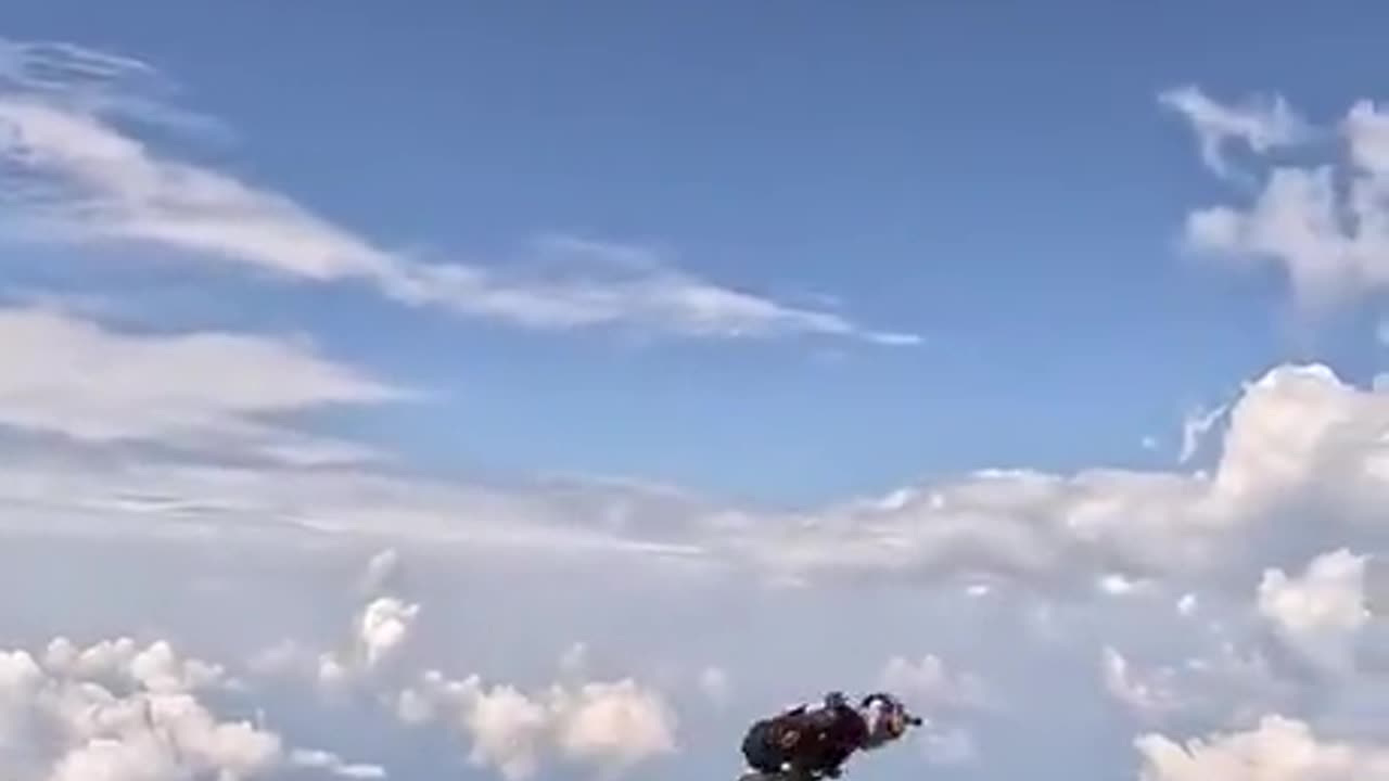 Skydiving in style