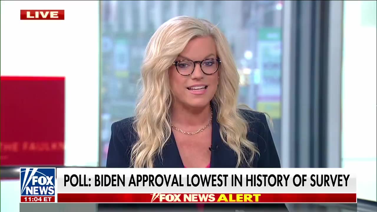 As President Biden's approval rating has hit a record low of 36%