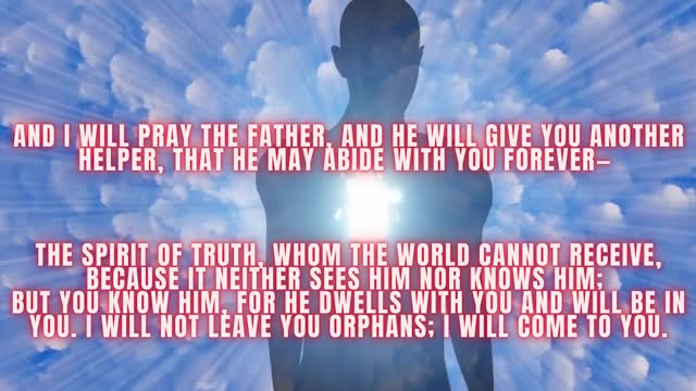 THE LORD HAS BLESSED US WITH A HELPER, THE HOLY SPIRIT. 🙏