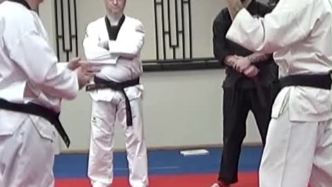 Taekwondo Teaching Hammer Block