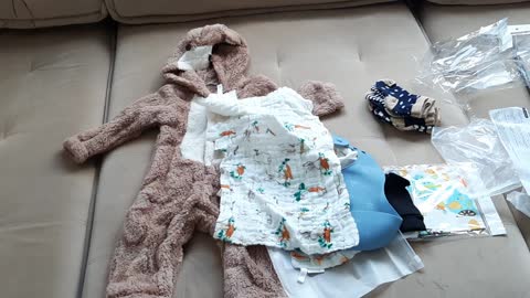 Unboxing compra Shein - Roupas de bebê na Shein