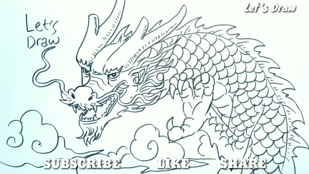 compilation BIG MONSTER , how to turn words GODZILLA , T-REX , KING KONG , DRAGON into cartoon