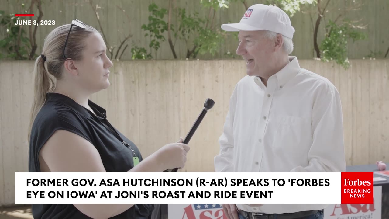 Presidential Candidate Asa Hutchinson Lists The Top Thing He Wants Iowa Voters To Know About Him