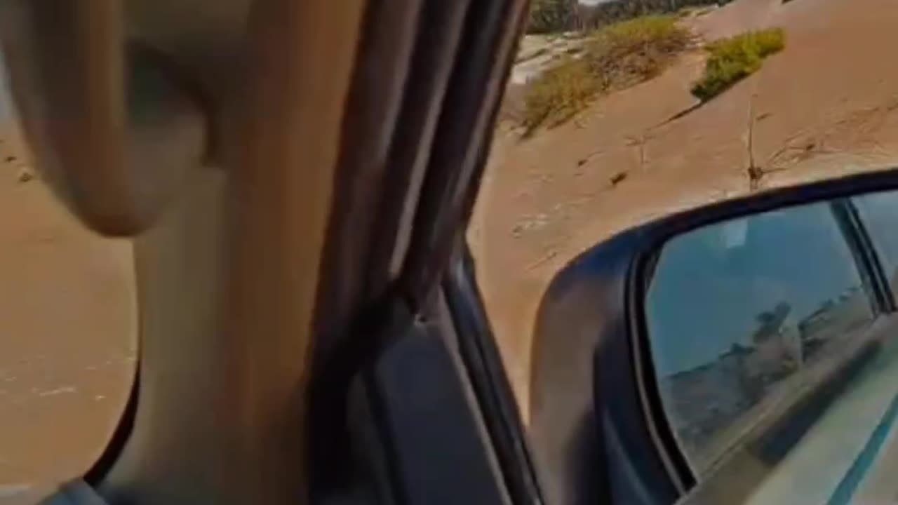 Desert dune driving