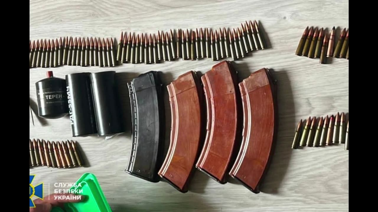 The SBU detained a Russian agent who hid weapons for committing terrorist attacks in Zaporozhye