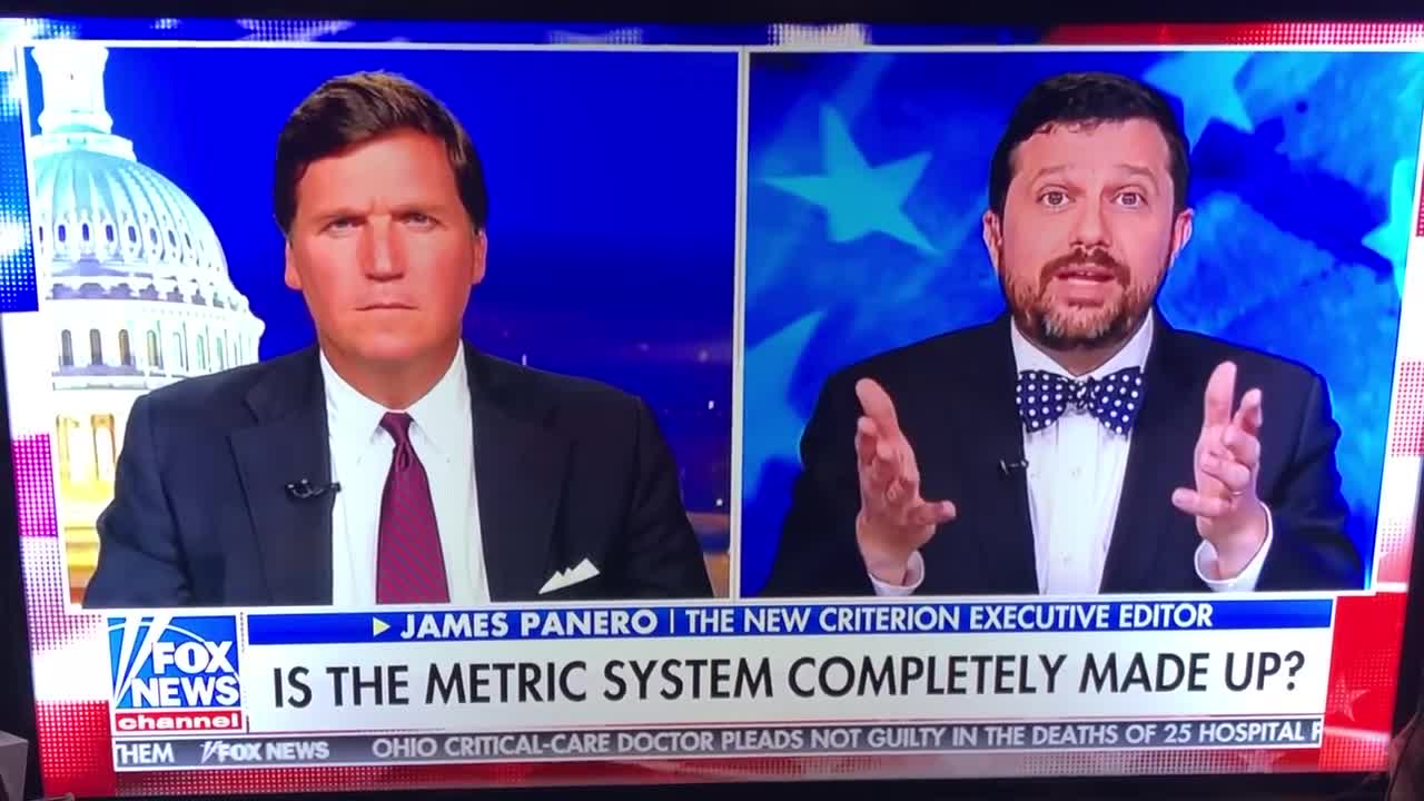 Tucker Carlson FULL SEGMENT on the Metric System - 6/5/2019