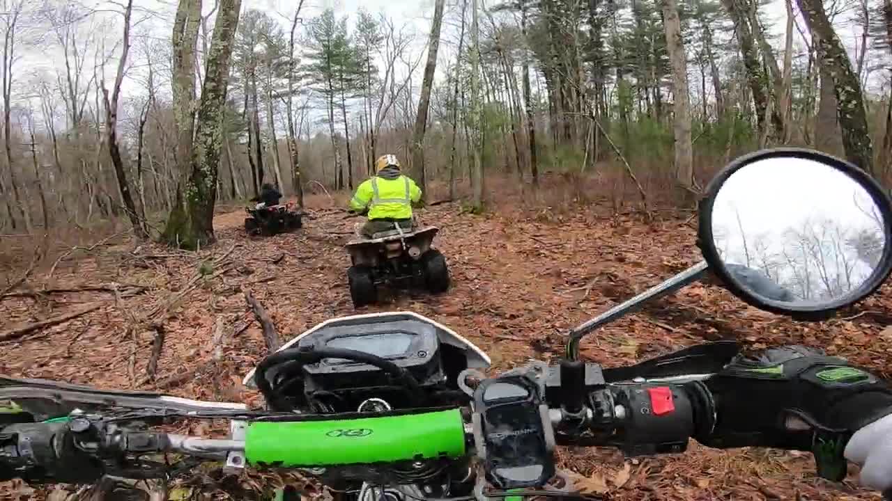 Trail Riding ATVs and dirt bike (PART 1)