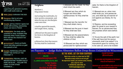 2022-01-15 19:00 EST - On a Wing and a Prayer: with Deb65 & Barb