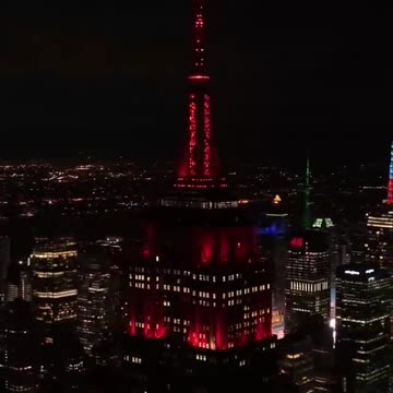 Liberals melt down after Empire State Building turns red for Trump victory